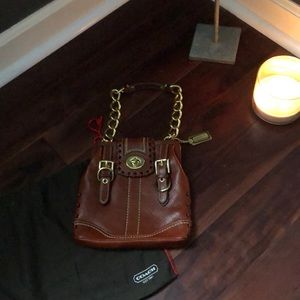 Coach leather purse